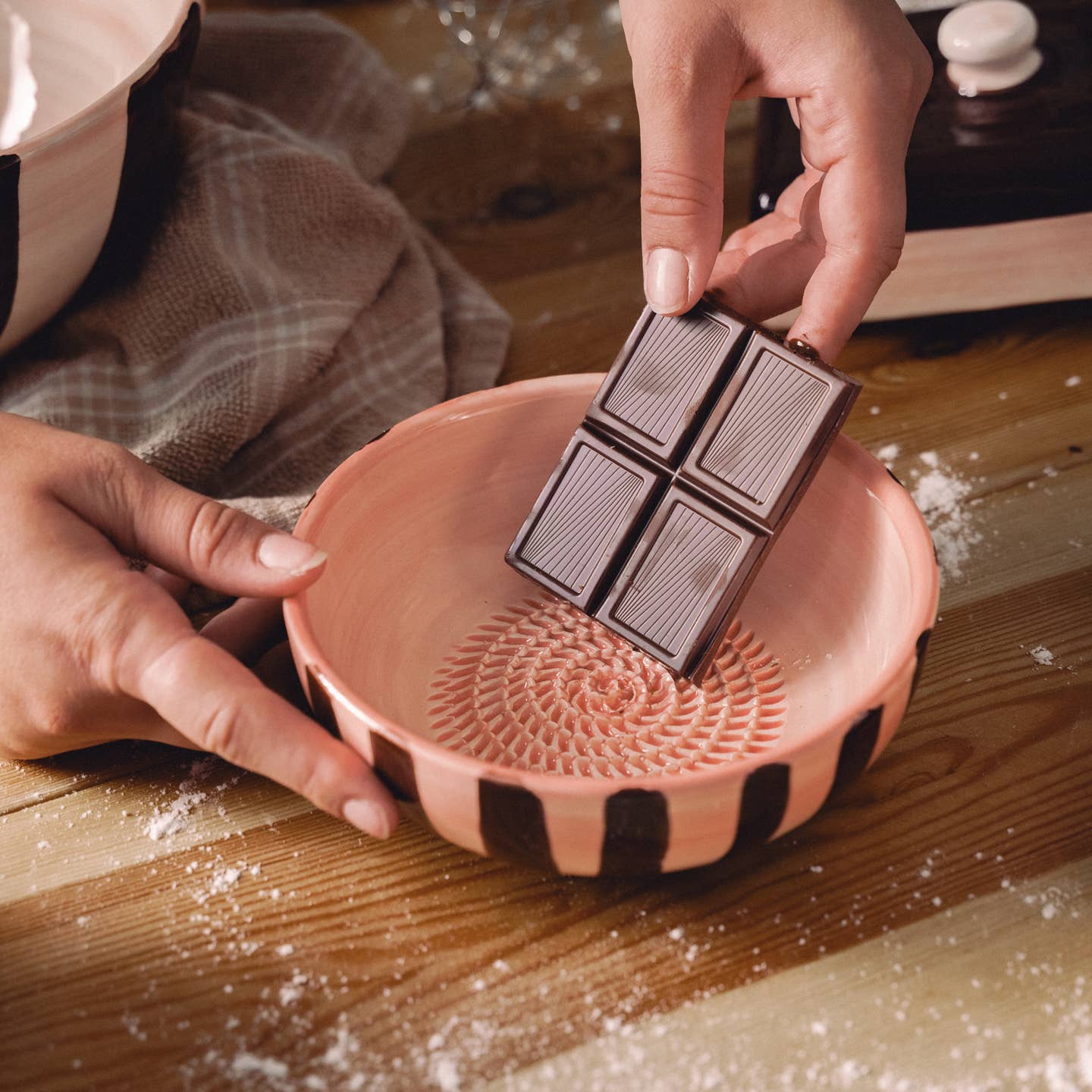 Średnia, ceramiczna tarka!