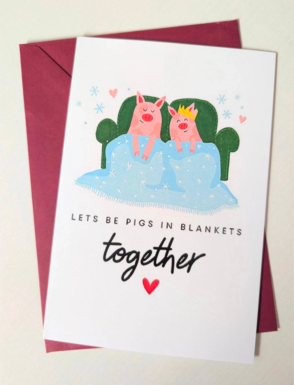 Kartka ze świnkami!