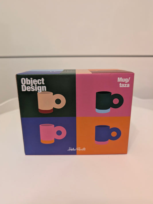 Ceramiczny kubek z dużym uchem!