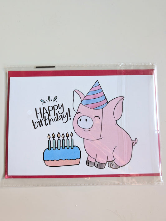 Kartka urodzinowa "Happy Birthday"!