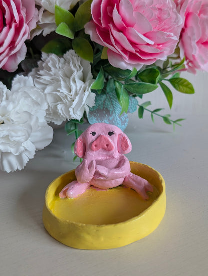 Świecznik świnka!