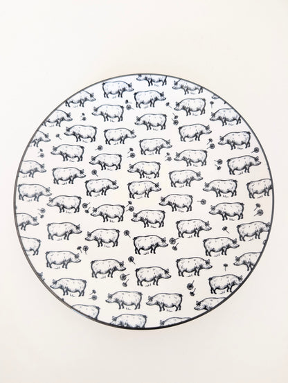 Talerz ze świnkami!