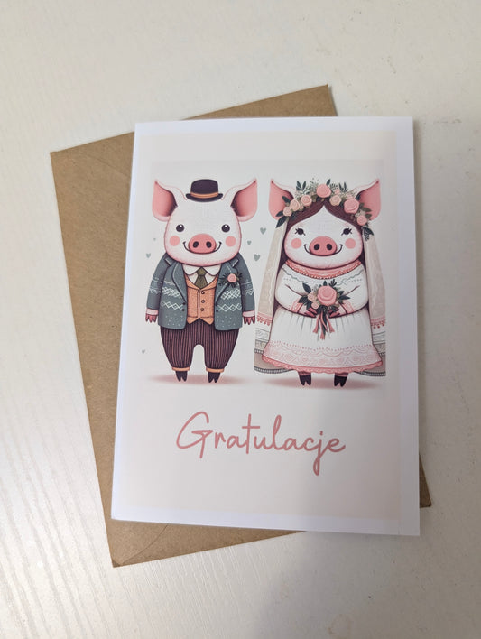 Kartka dla pary młodej!