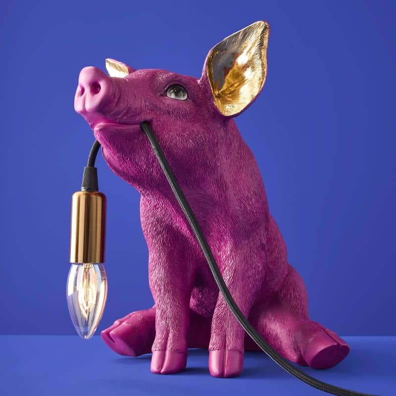 Lampa stołowa świnka!