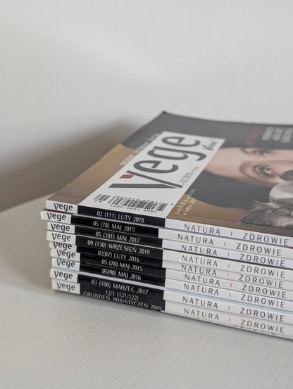 Zestaw 10 sztuk magazynu "Vege"!