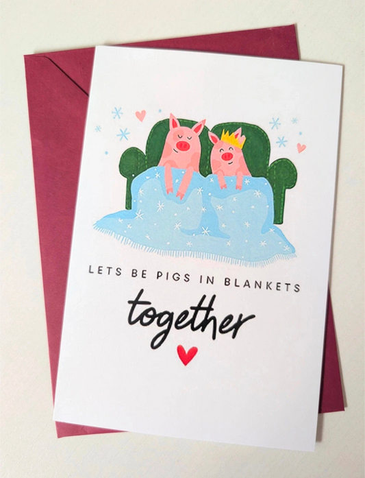 Kartka ze świnkami!