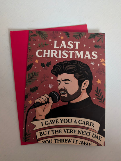 Kartka świąteczna "Last Christmas" - standardowa!