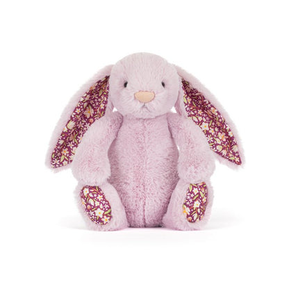 Króliczek liliowy z kwiecistymi uszami JellyCat!