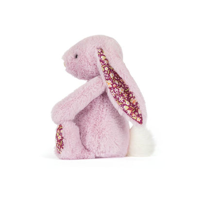 Króliczek liliowy z kwiecistymi uszami JellyCat!