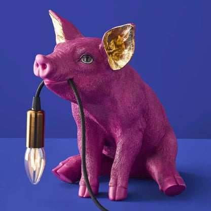 Lampa stołowa świnka!