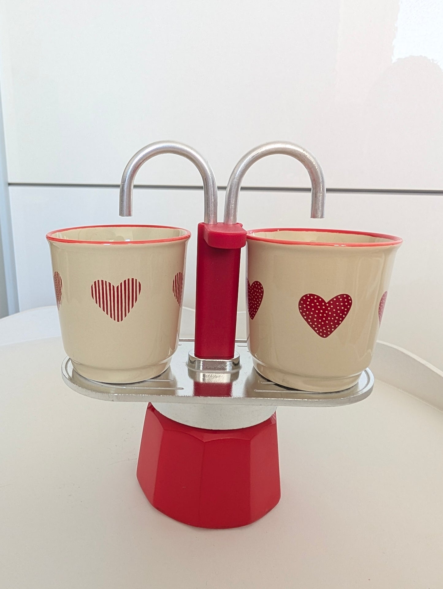 Ekspres do kawy czerwony!