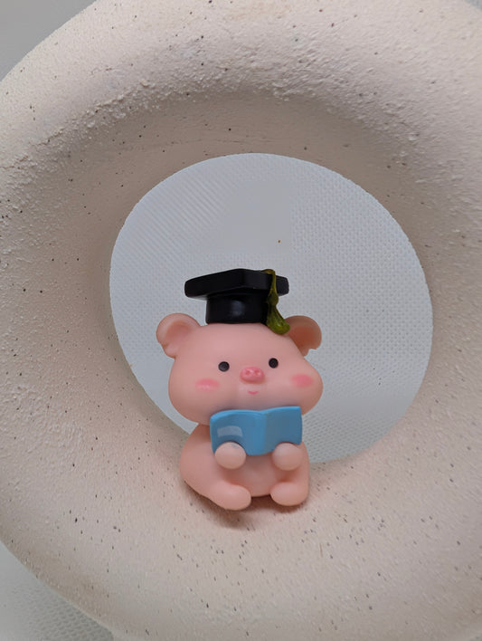 Figurka świnka - student!