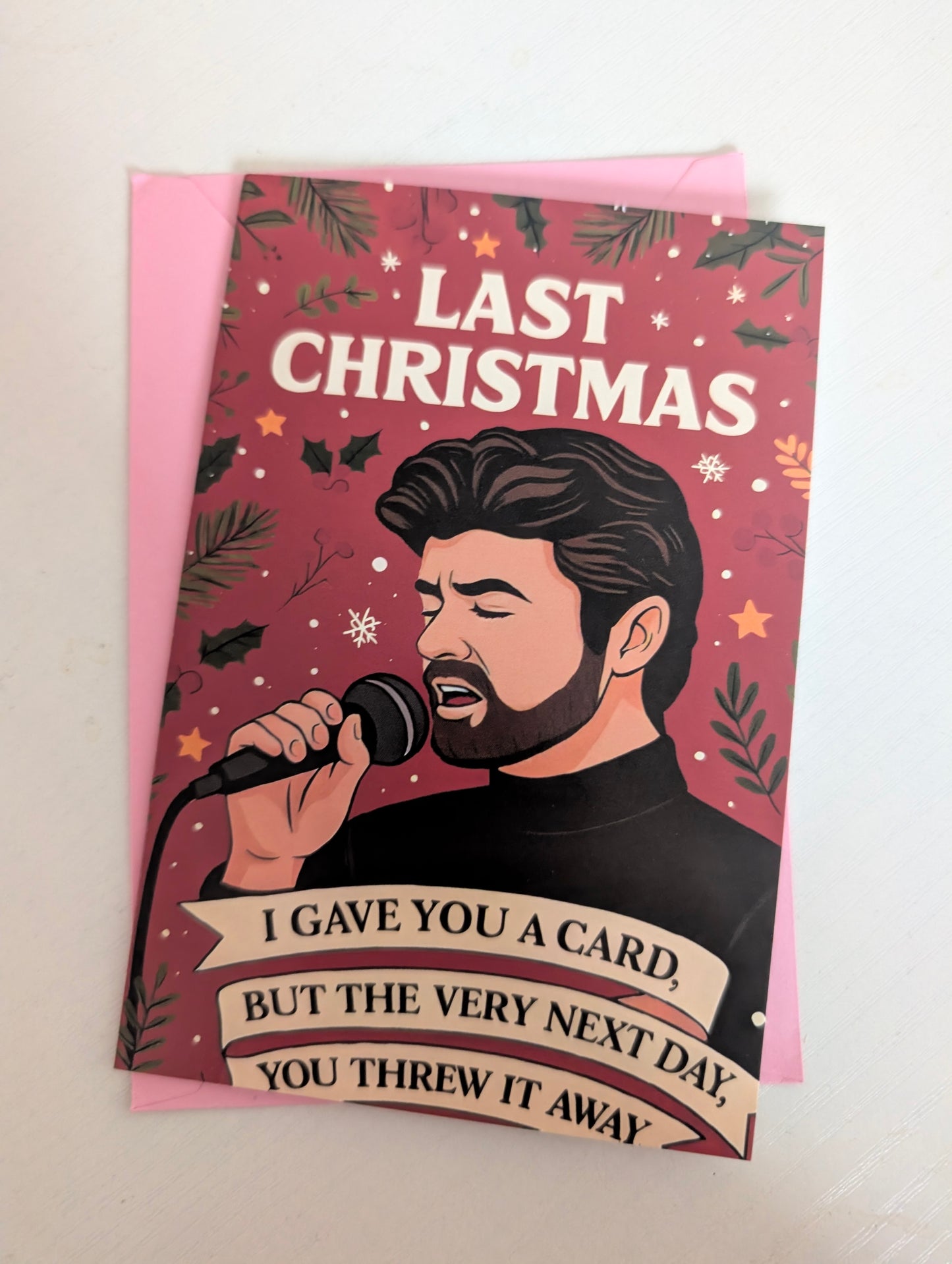 Kartka świąteczna "Last Christmas" - mniejsza!