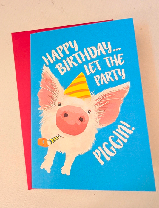 Kartka urodzinowa let the party!