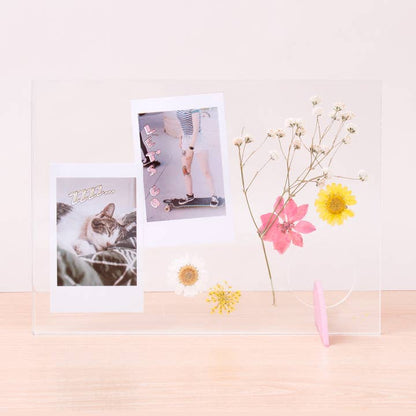 Ramka DIY z suszonymi kwiatami!