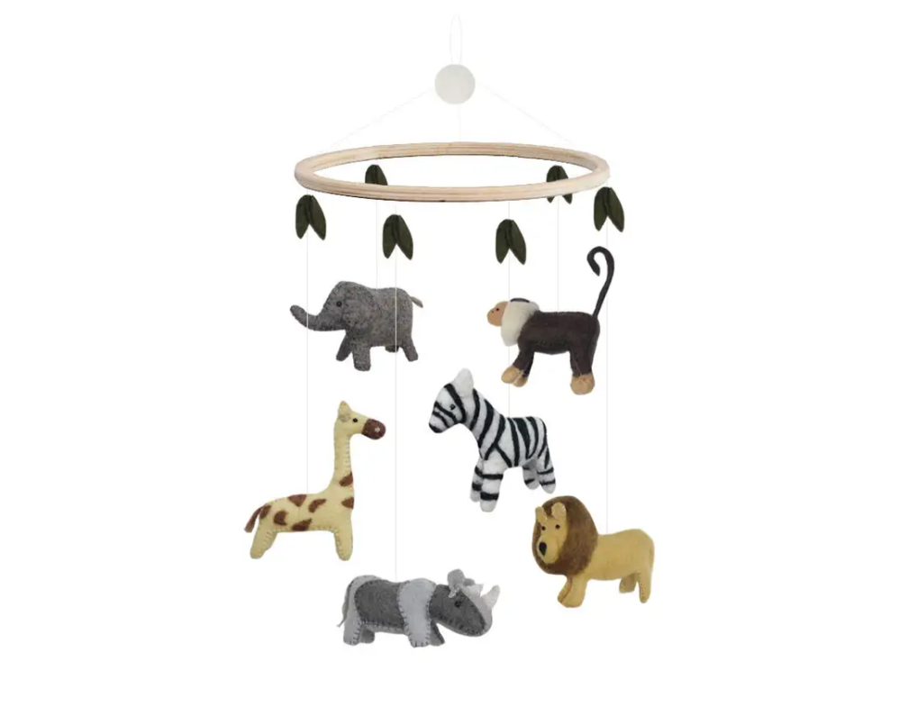 Karuzela nad łóżeczko zoo!