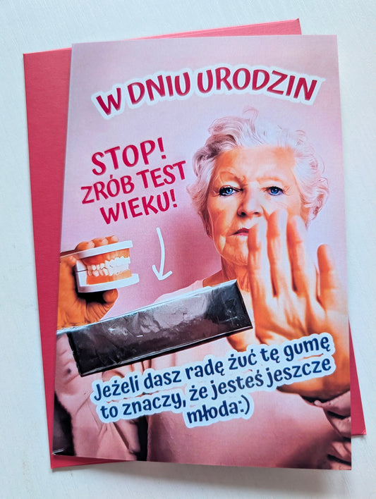 Kartka urodzinowa!