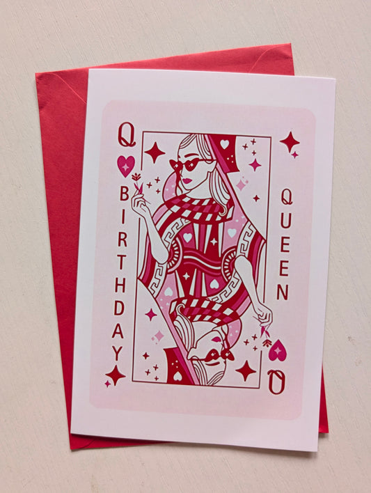 Kartka urodzinowa "Birthday Queen"!