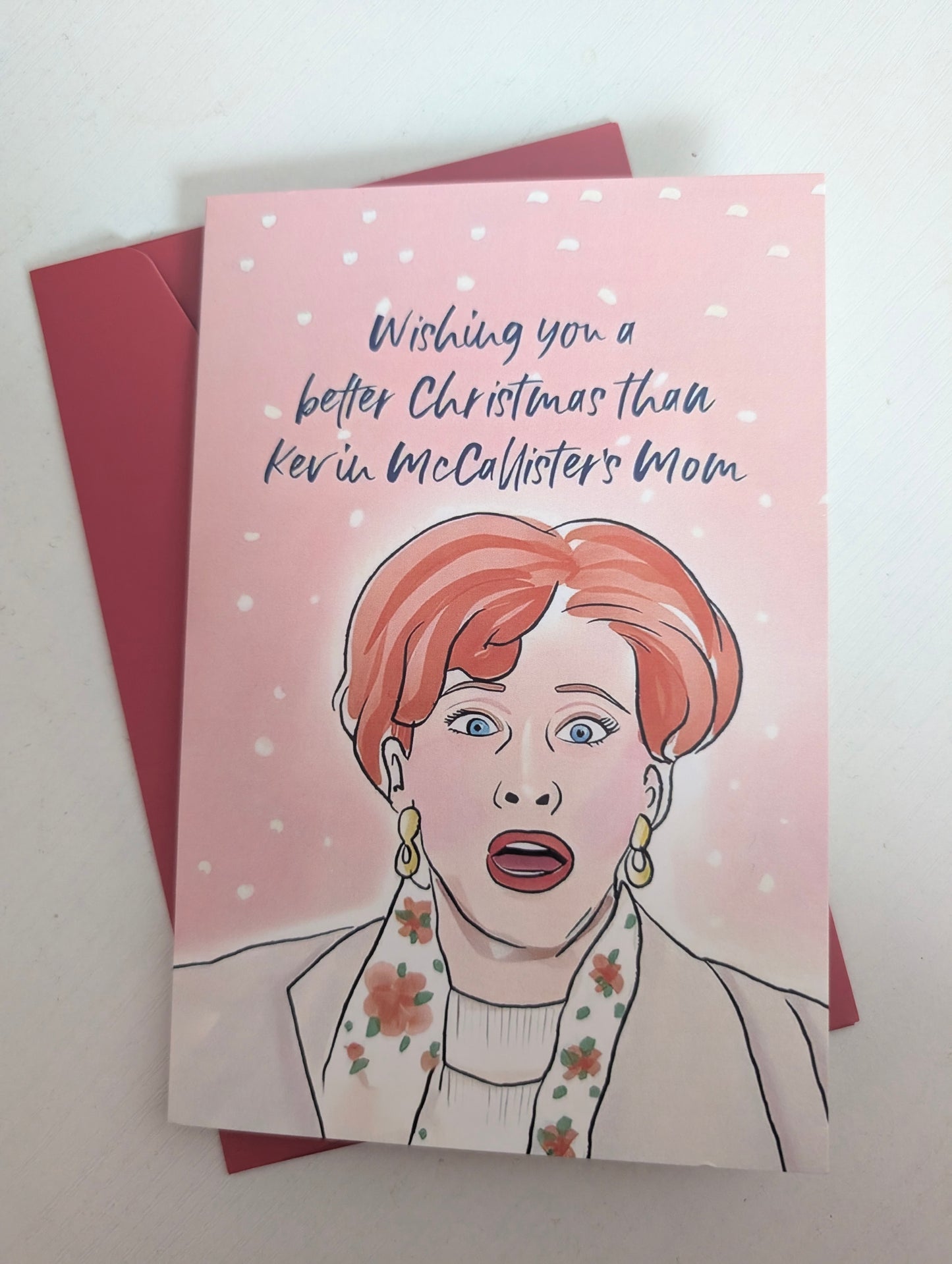Kartka świąteczna - mama z filmu "Kevin Sam w Domu"!
