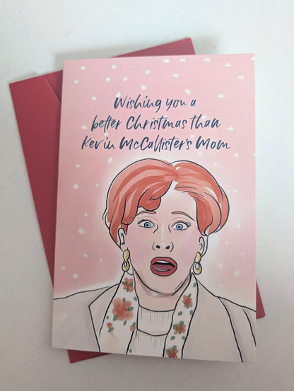 Kartka świąteczna - mama z filmu "Kevin Sam w Domu"!