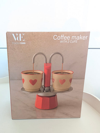 Ekspres do kawy czerwony!